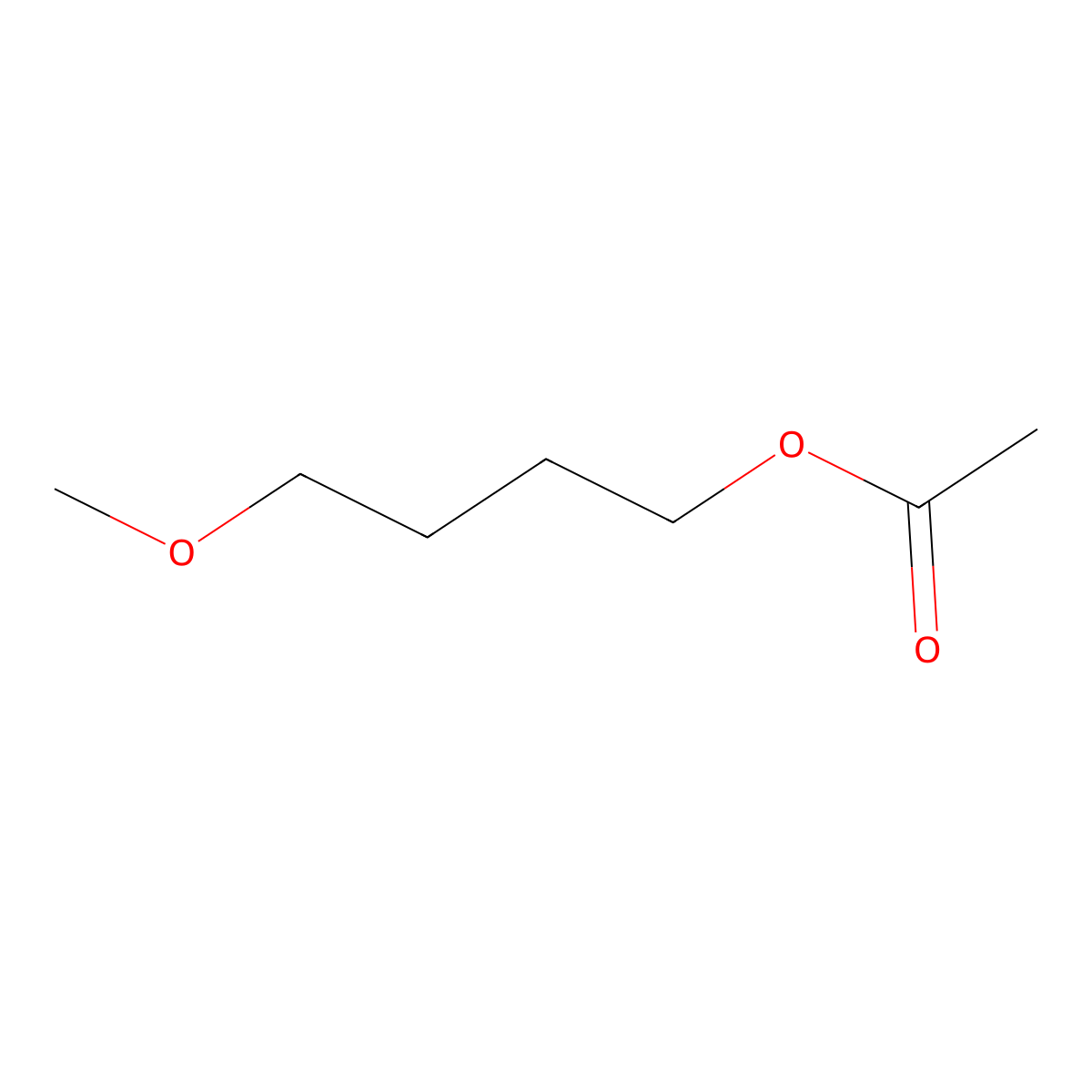 4-Methoxybutyl Acetate molecular structure, CAS 15057-11-1
