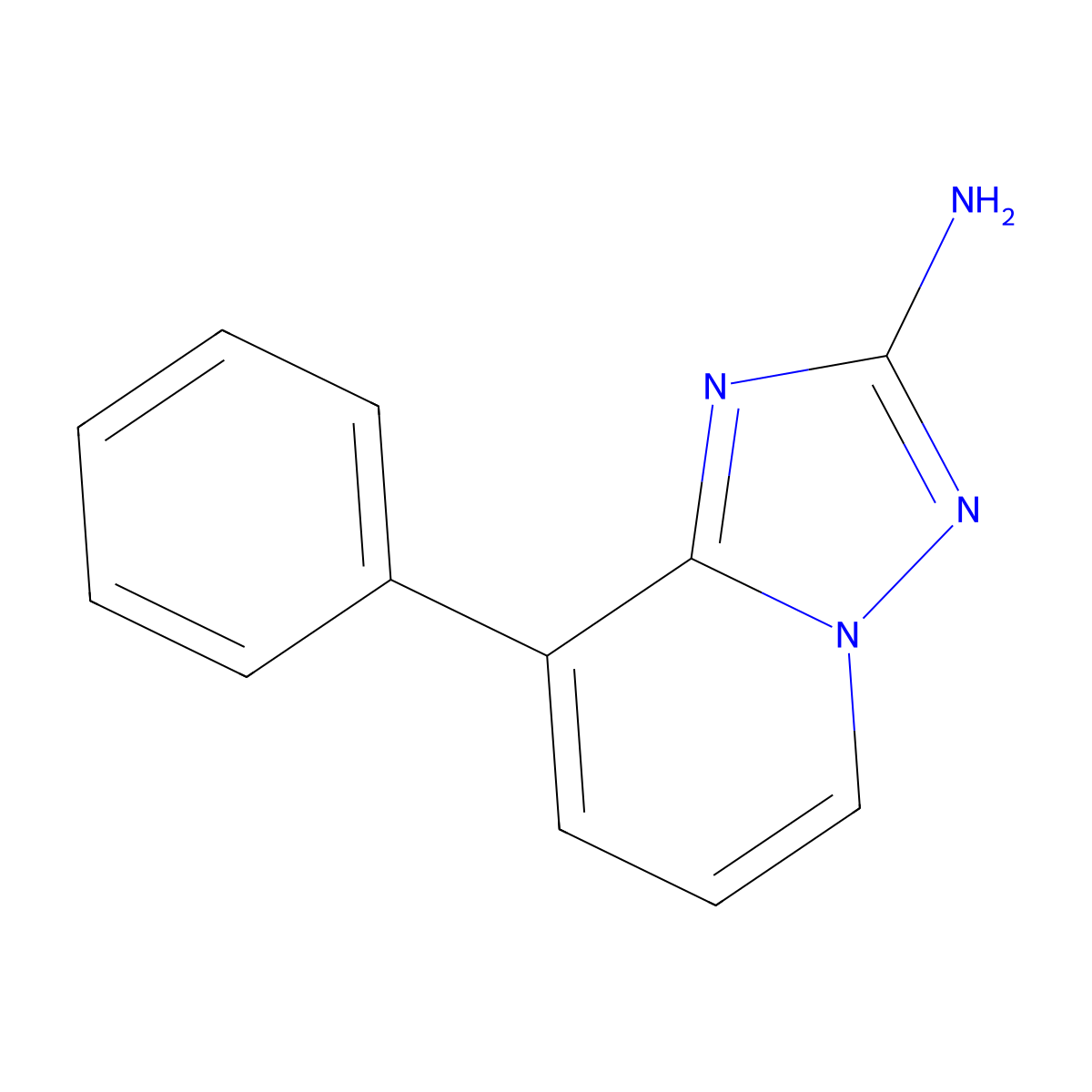 8-Phenyl-[1,2,4]triazolo[1,5-a]pyridin-2-amine molecular structure, CAS 1505767-03-2