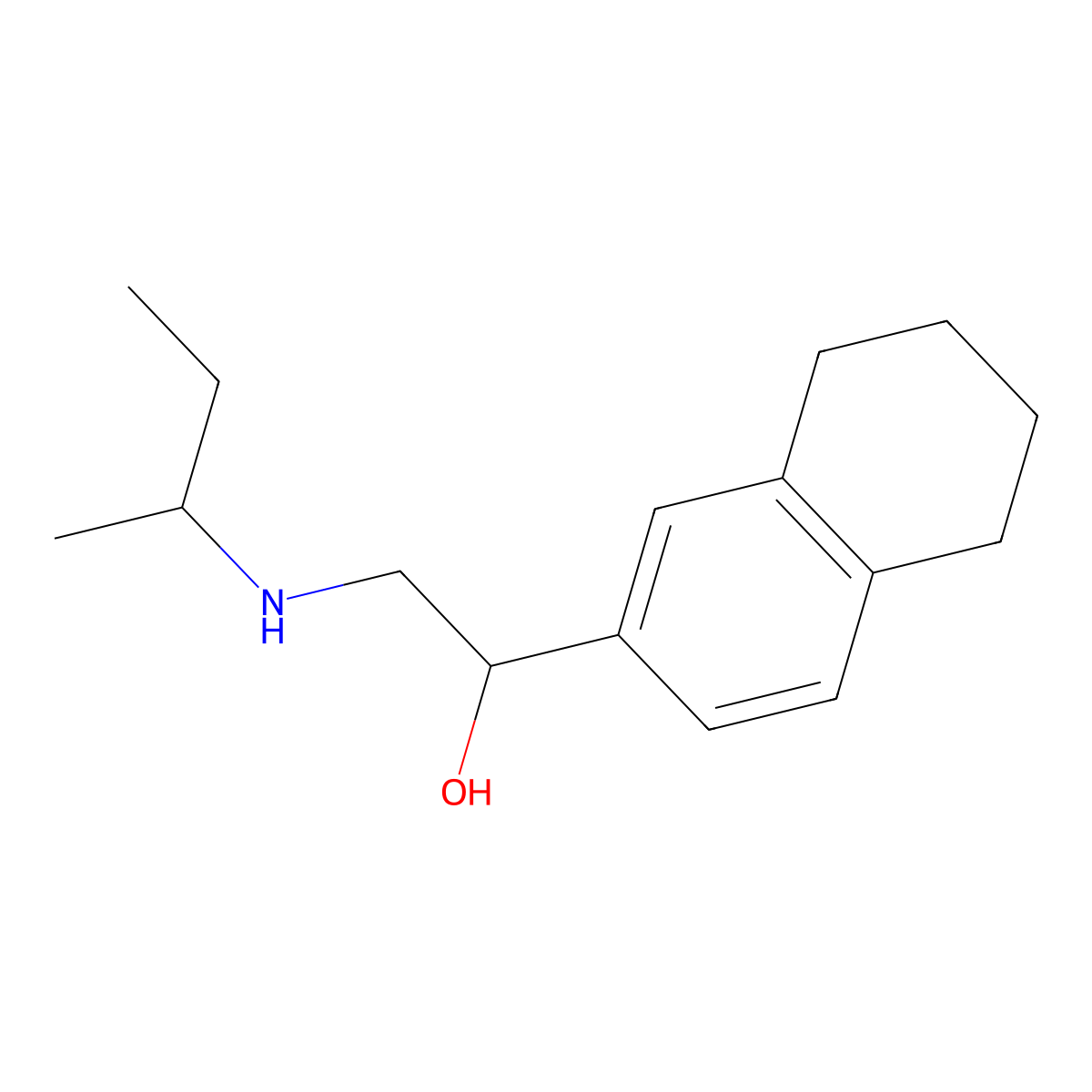 Butidrine molecular structure, CAS 1506-12-3