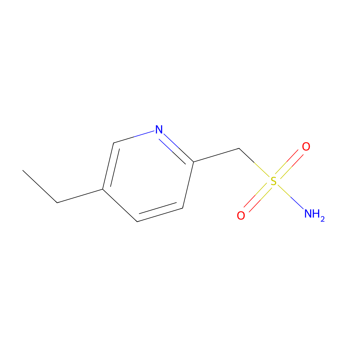 (5-Ethylpyridin-2-YL)methanesulfonamide molecular structure, CAS 1506075-07-5