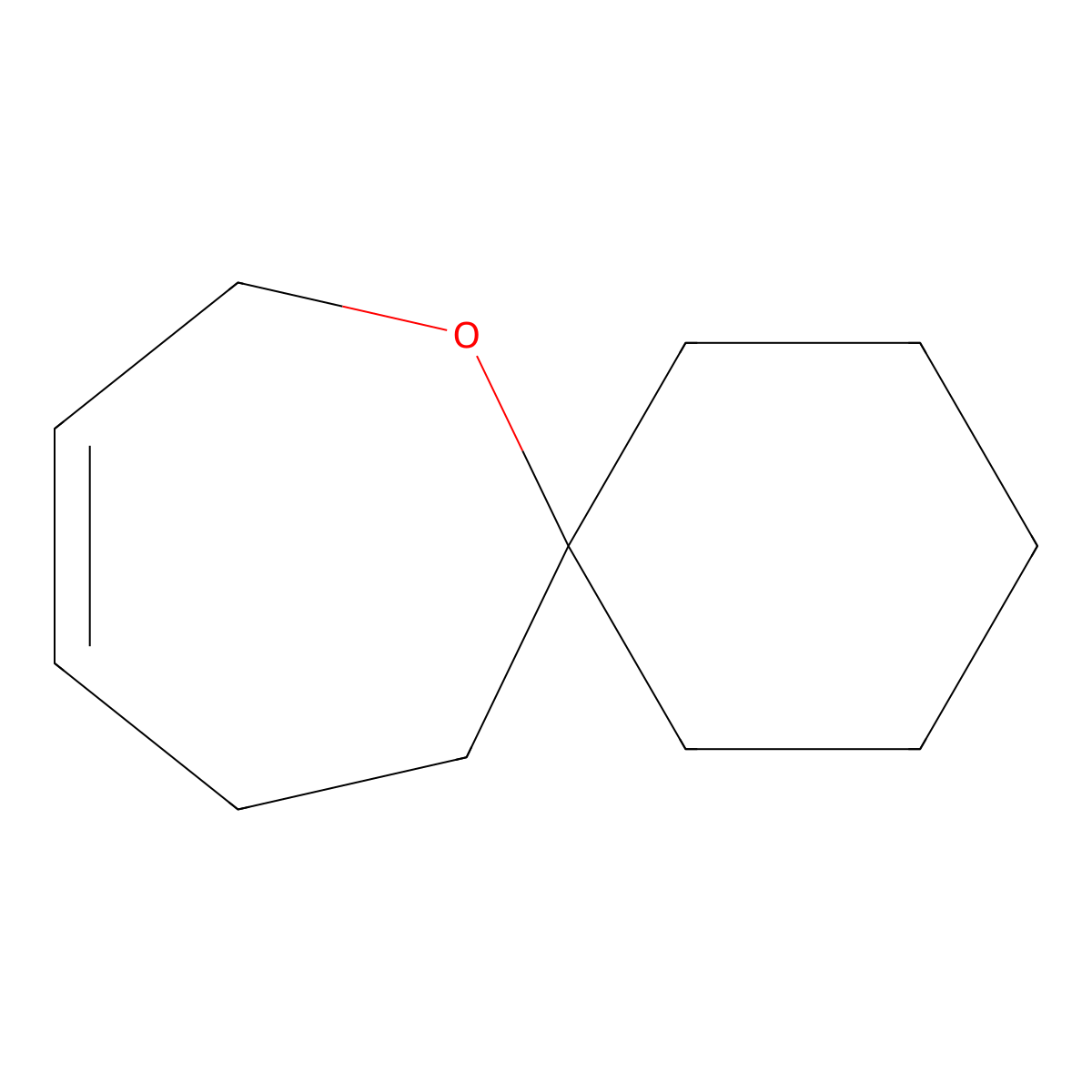 7-Oxaspiro[5.6]dodec-9-ene molecular structure, CAS 150615-37-5
