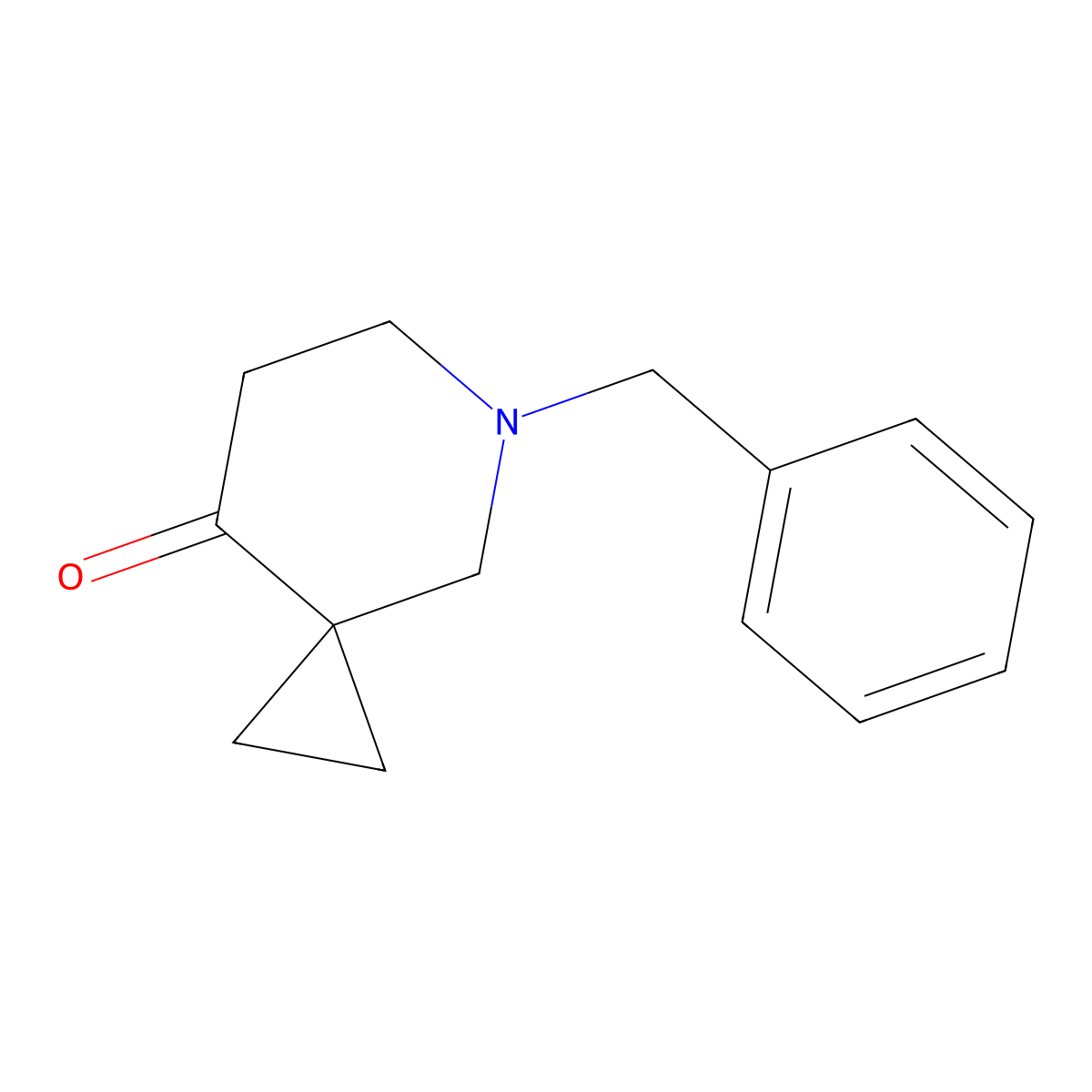 5-Benzyl-5-azaspiro[2.5]octan-8-one molecular structure, CAS 1506194-41-7