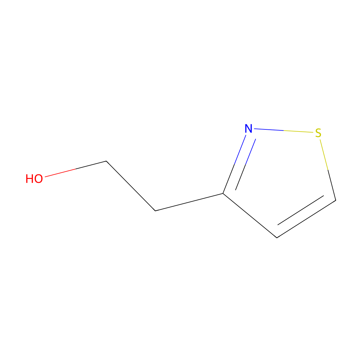 2-(1,2-Thiazol-3-yl)ethan-1-ol molecular structure, CAS 1506194-82-6