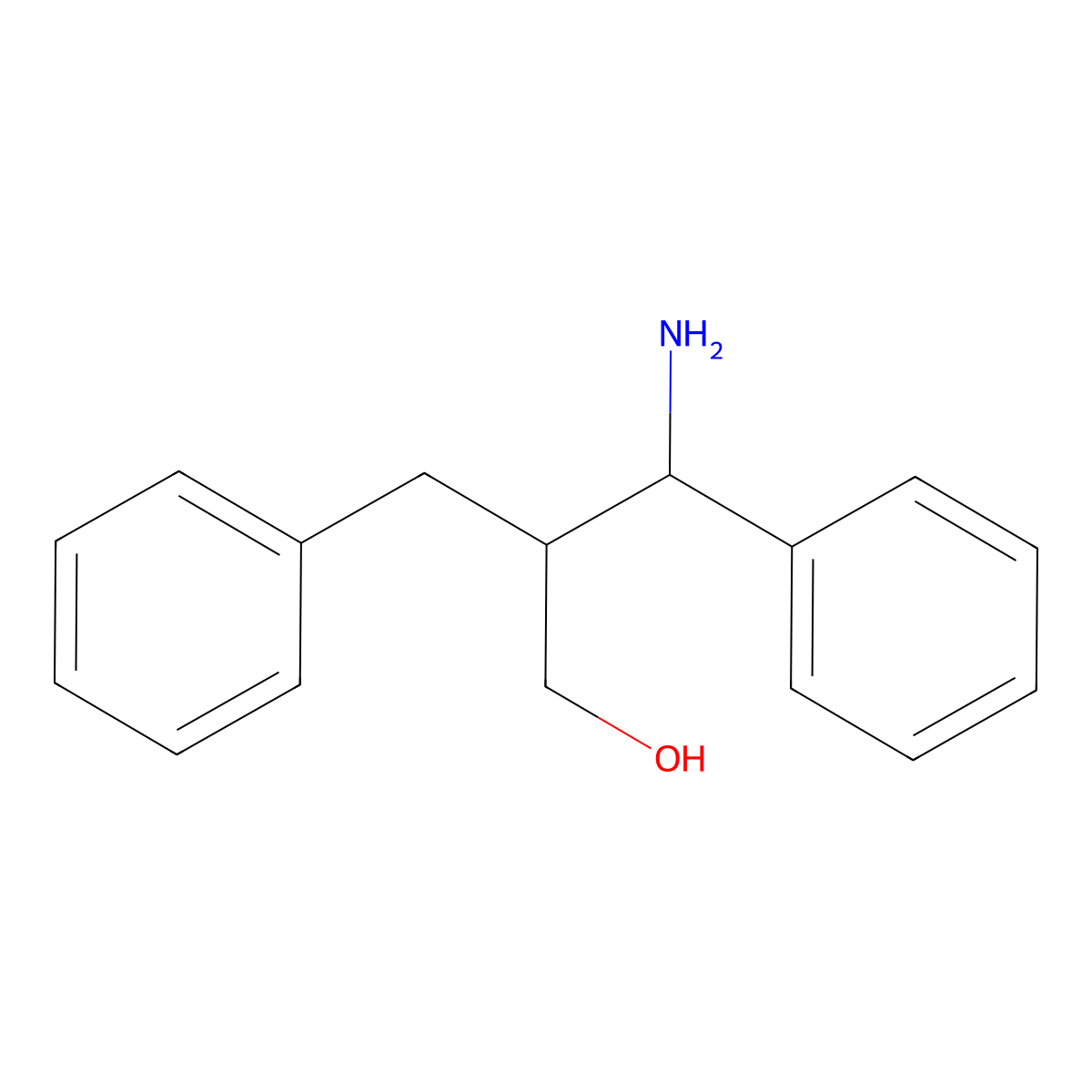 3-Amino-2-benzyl-3-phenylpropan-1-ol molecular structure, CAS 1506199-18-3