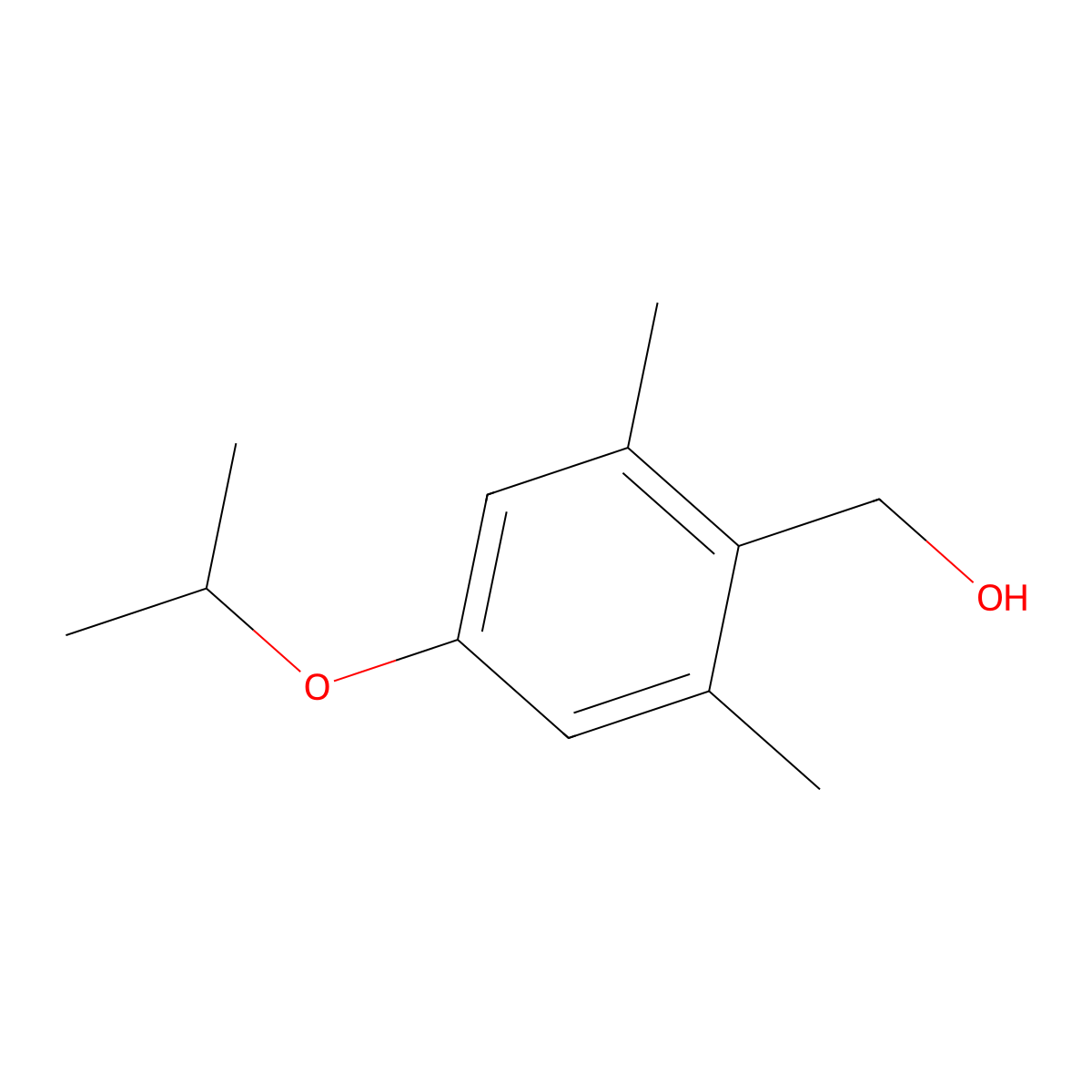 (4-Isopropoxy-2,6-dimethylphenyl)methanol molecular structure, CAS 1506593-20-9