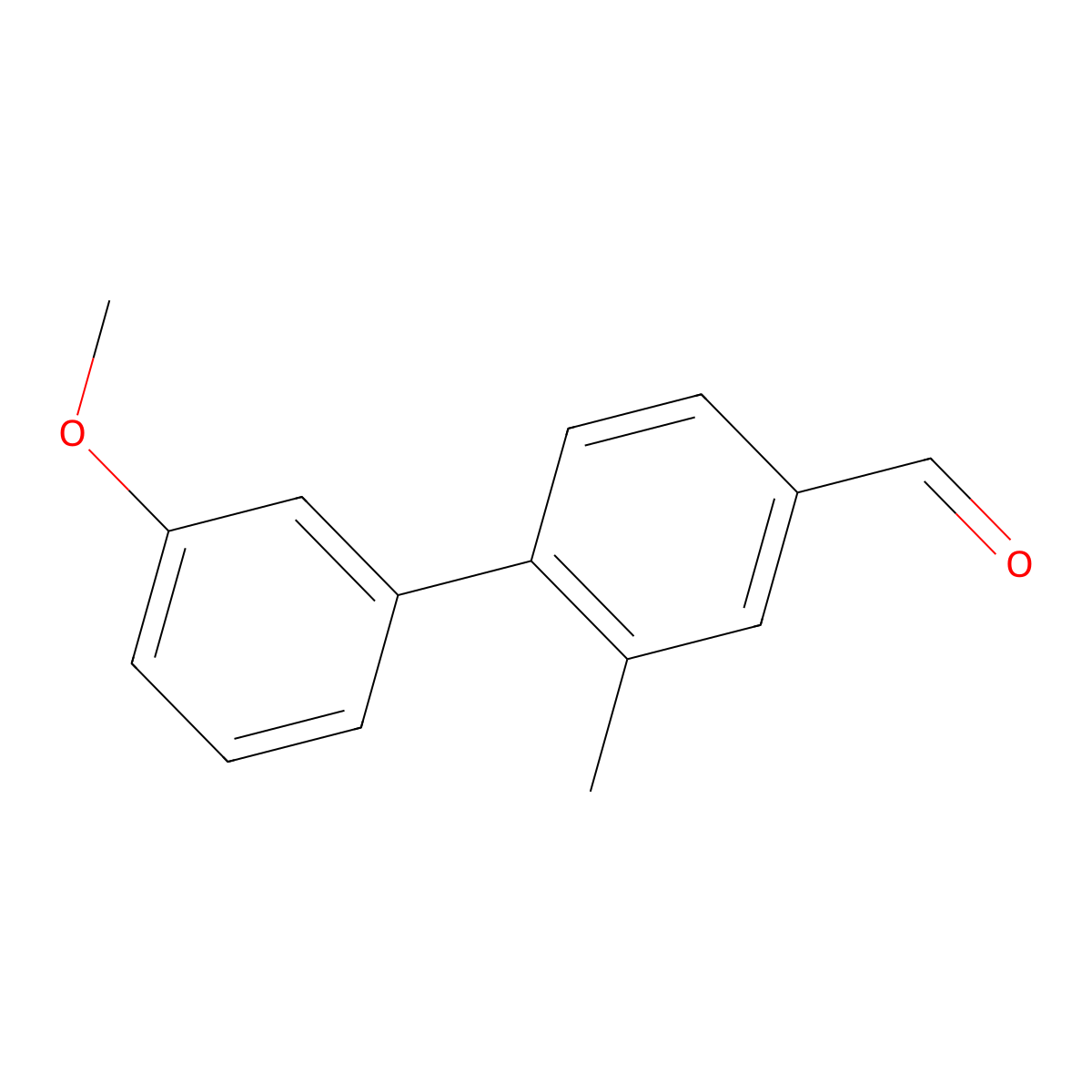 3'-Methoxy-2-methyl-[1,1'-biphenyl]-4-carbaldehyde molecular structure, CAS 1506675-64-4