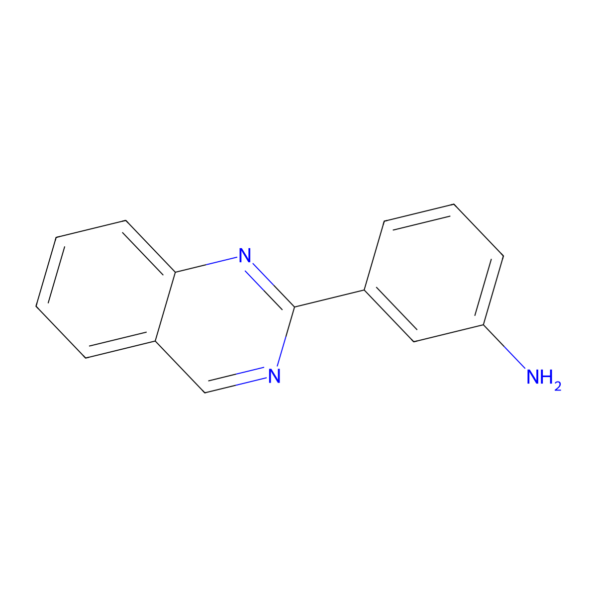 3-(Quinazolin-2-YL)aniline molecular structure, CAS 1506698-05-0