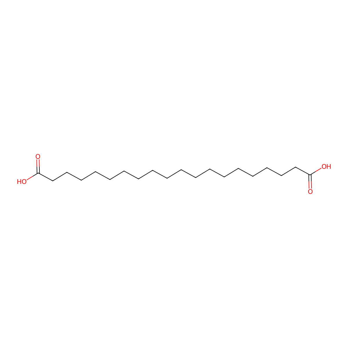 Eicosanedioic Acid molecular structure, CAS 150677-24-0