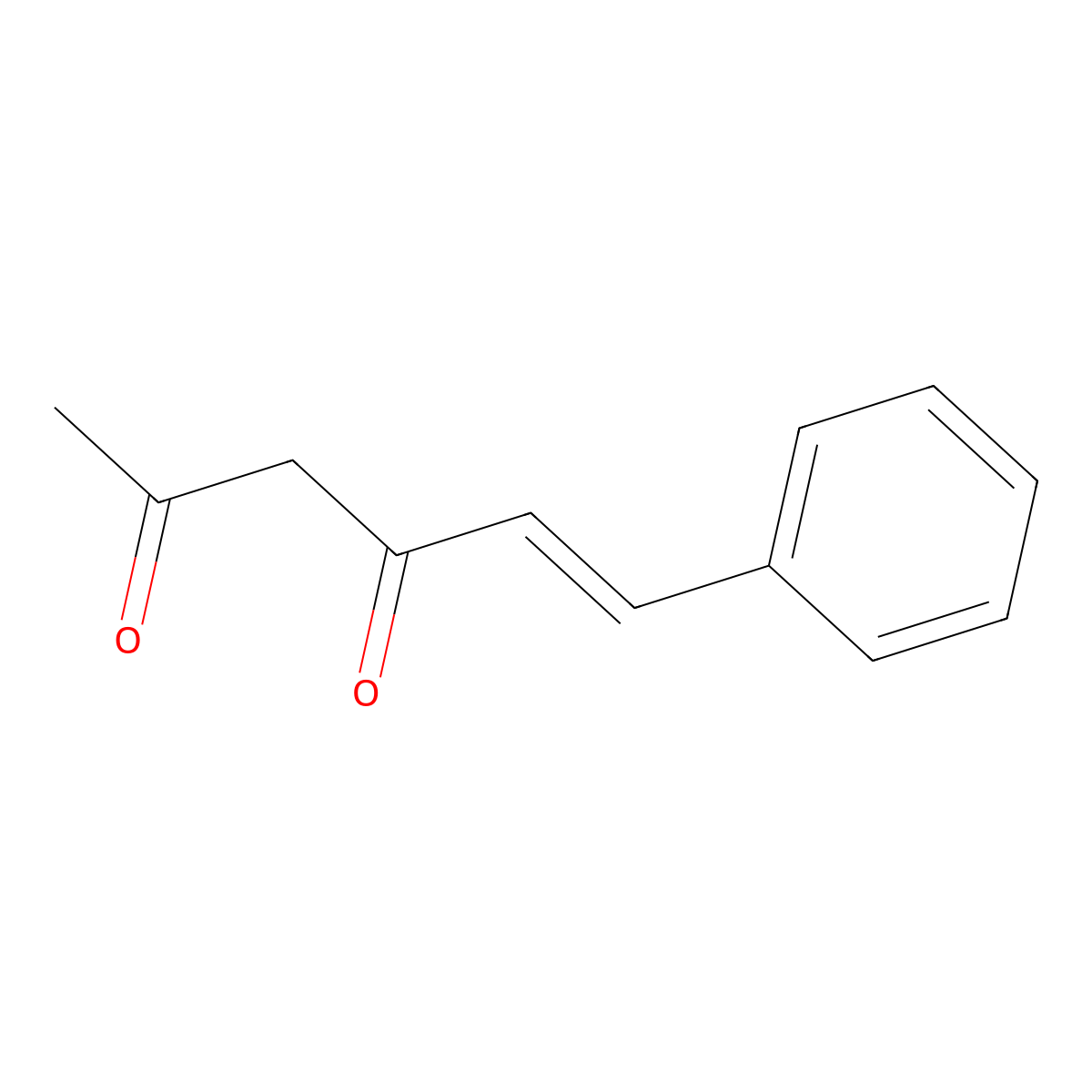 (E)-6-phenylhex-5-ene-2,4-dione molecular structure, CAS 15069-43-9