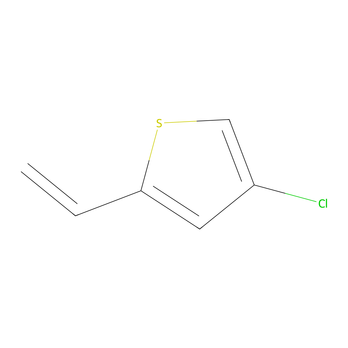 4-Chloro-2-vinylthiophene molecular structure, CAS 1507202-31-4