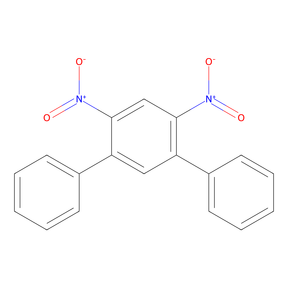 2,4-Dinitro-5-phenylbiphenyl molecular structure, CAS 150758-05-7