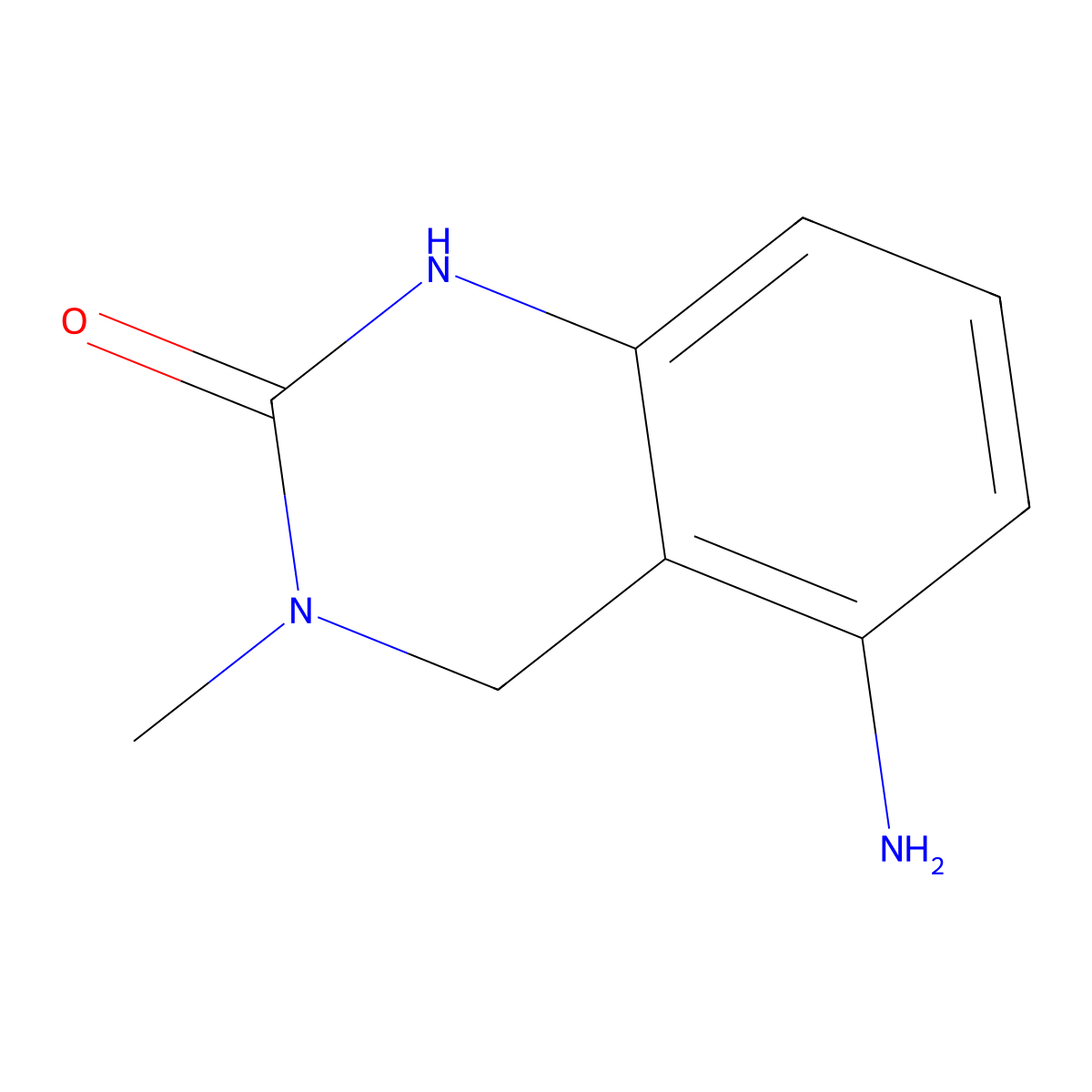 5-Amino-3-methyl-3,4-dihydroquinazolin-2(1H)-one molecular structure, CAS 1507616-59-2