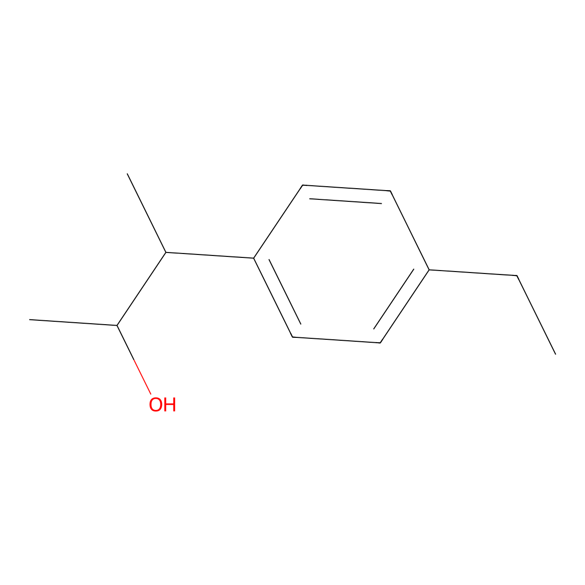 3-(4-Ethylphenyl)butan-2-ol molecular structure, CAS 1507639-09-9