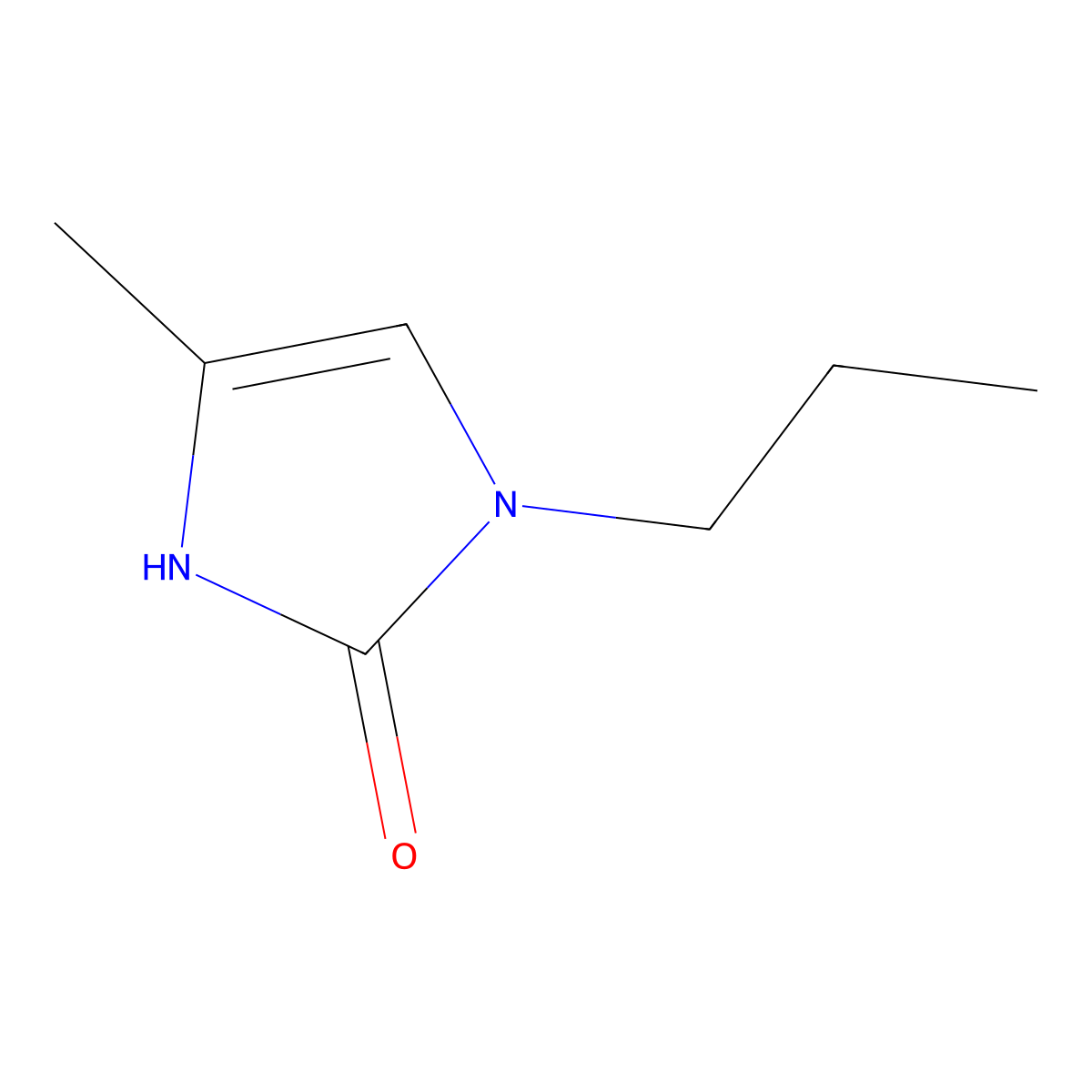 4-methyl-1-propyl-1,3-dihydro-2H-imidazol-2-one molecular structure, CAS 1507692-12-7
