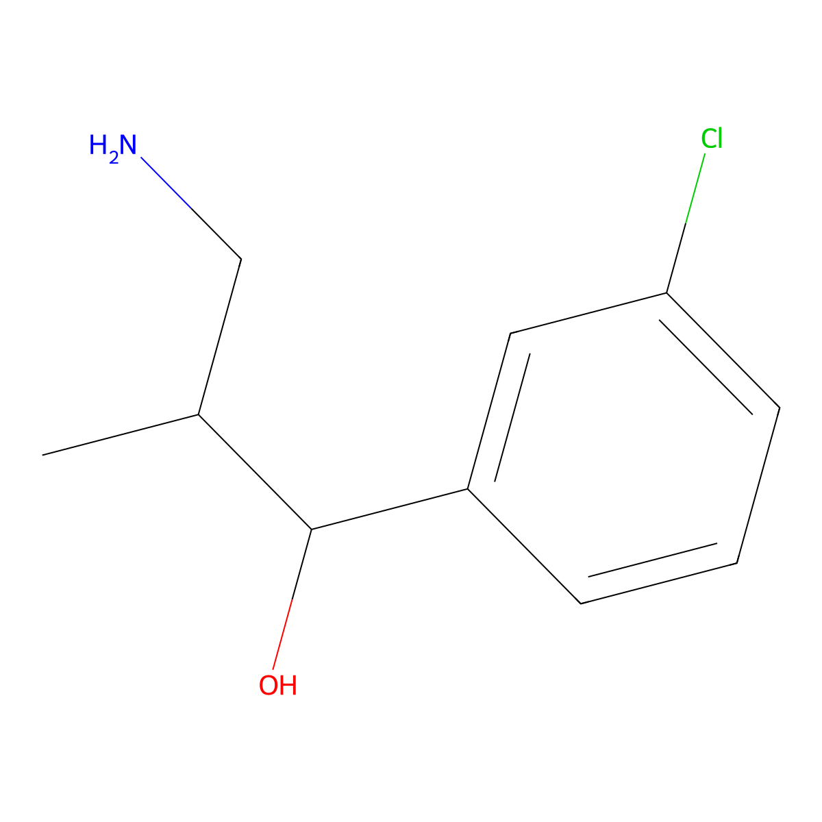 3-Amino-1-(3-chlorophenyl)-2-methylpropan-1-ol molecular structure, CAS 1508221-68-8