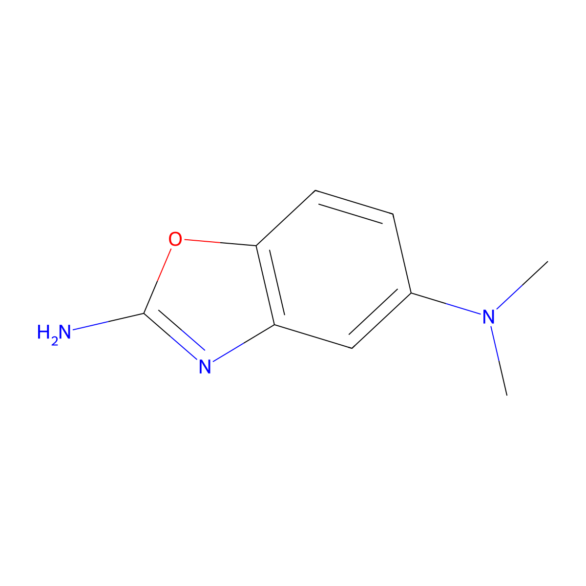 N5,N5-Dimethylbenzo[D]oxazole-2,5-diamine molecular structure, CAS 1508347-71-4