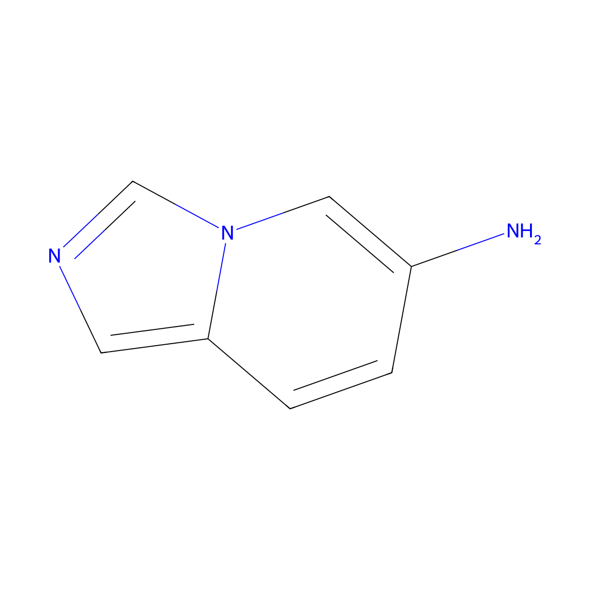 Imidazo(1,5-a)pyridin-6-amine molecular structure, CAS 1508379-00-7