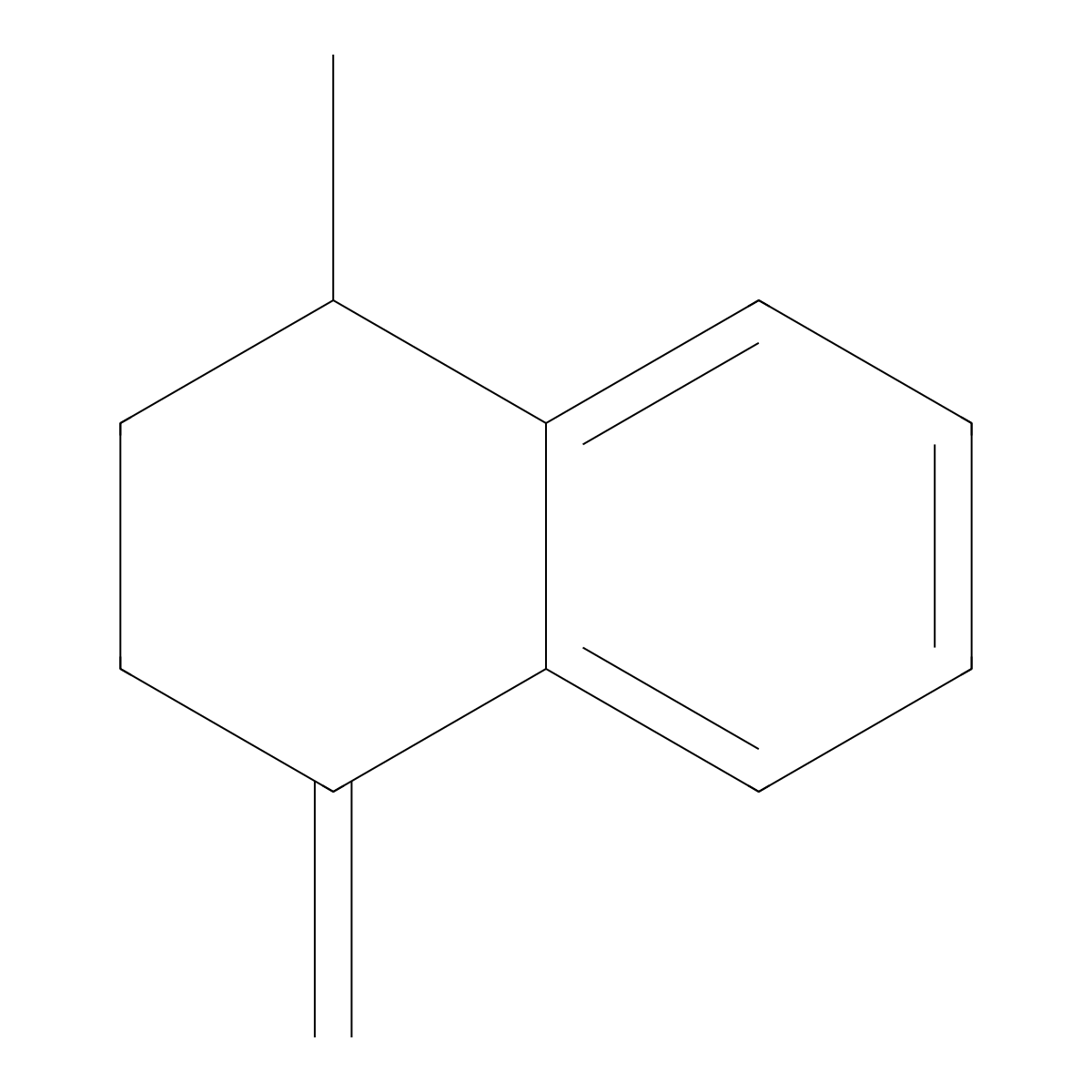 1-Methyl-4-methylene-tetralin molecular structure, CAS 150929-99-0
