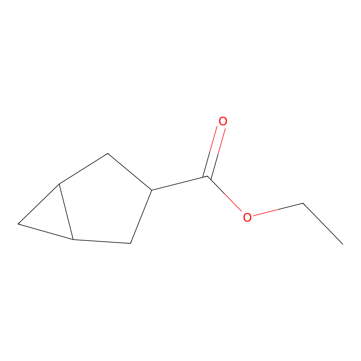 Ethyl bicyclo[3.1.0]hexane-3-carboxylate molecular structure, CAS 1509328-66-8