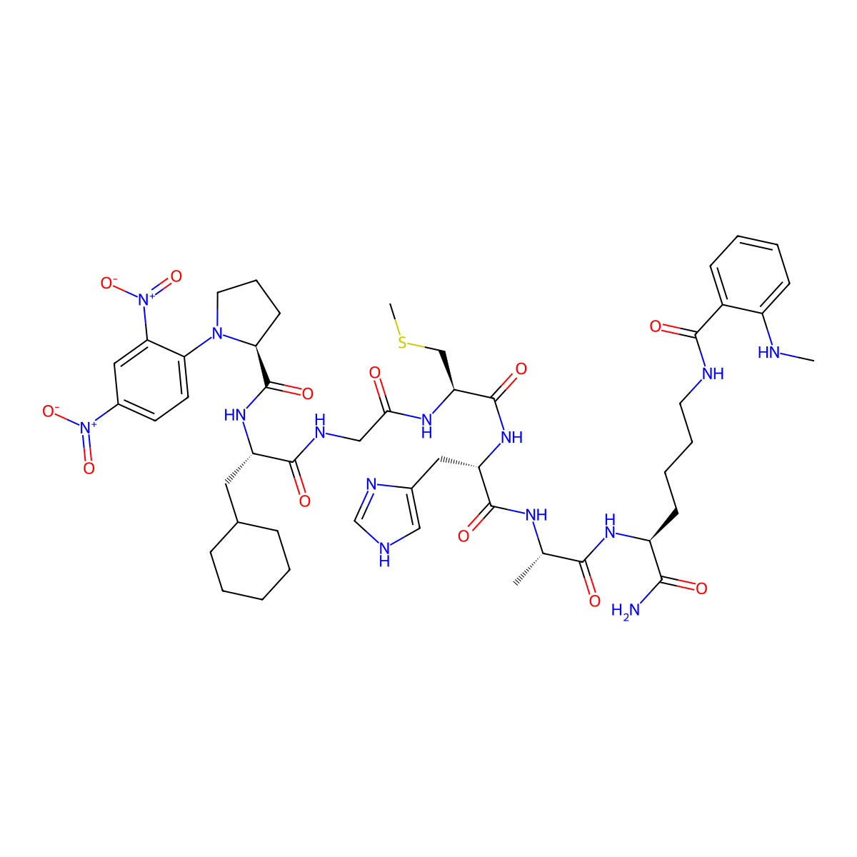 MMP-1/MMP-9 Substrate, Fluorogenic molecular structure, CAS 150956-92-6