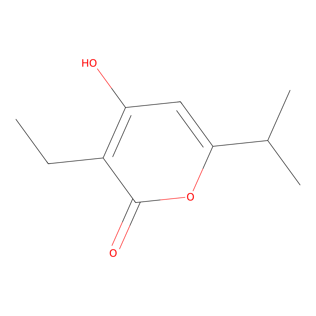 Germicidin B molecular structure, CAS 150973-78-7