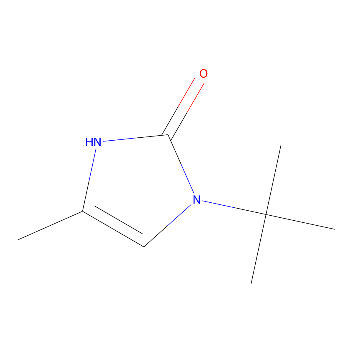1-(tert-butyl)-4-methyl-1,3-dihydro-2H-imidazol-2-one molecular structure, CAS 1509757-32-7
