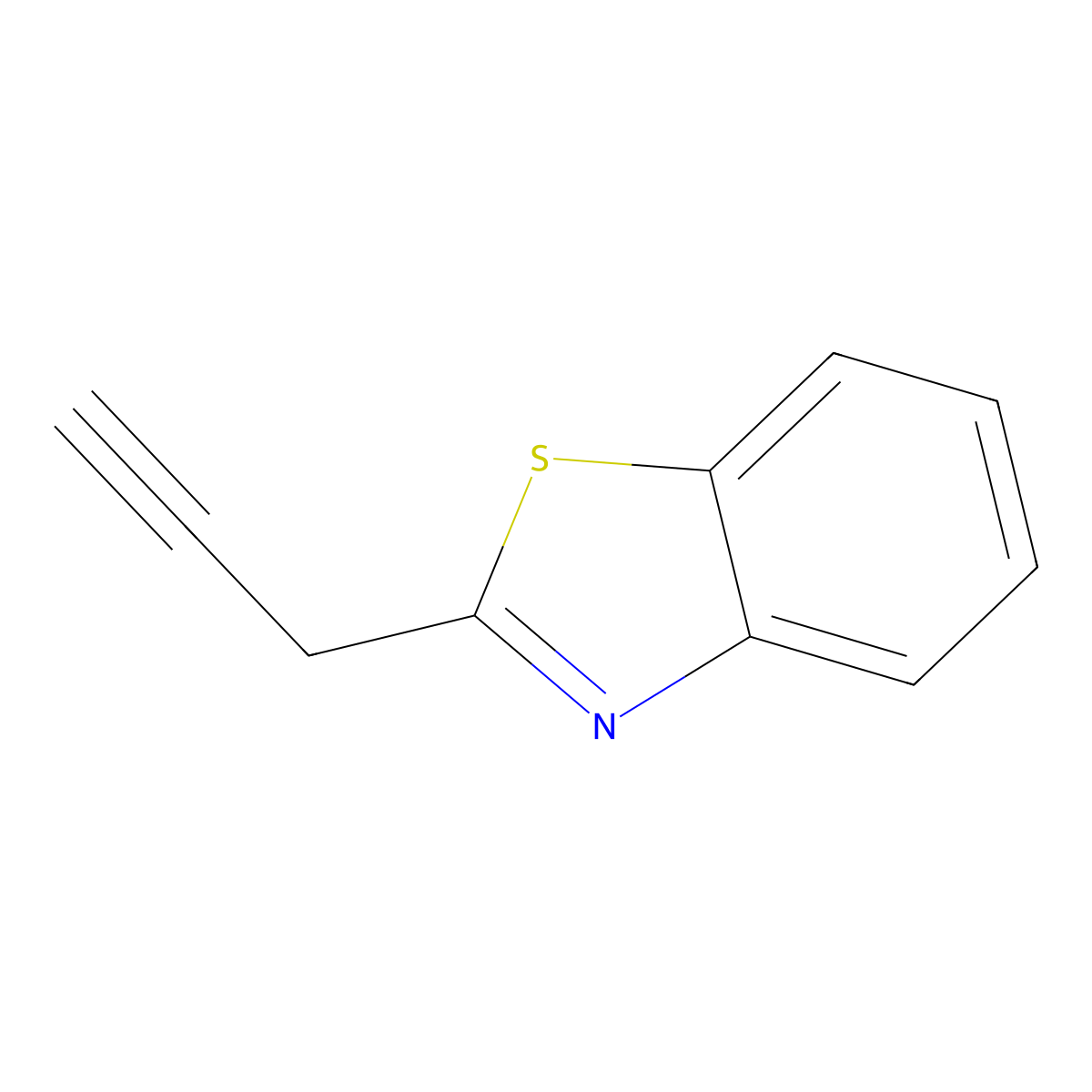 2-(Prop-2-yn-1-yl)benzo[d]thiazole molecular structure, CAS 1509766-73-7