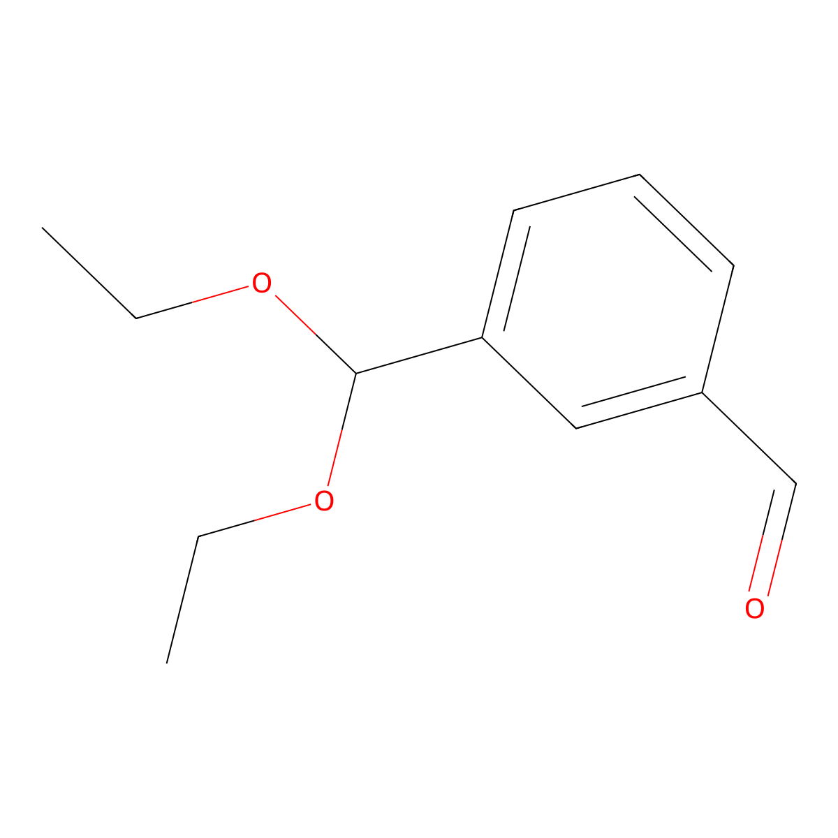 3-(Diethoxymethyl)benzaldehyde molecular structure, CAS 150990-60-6
