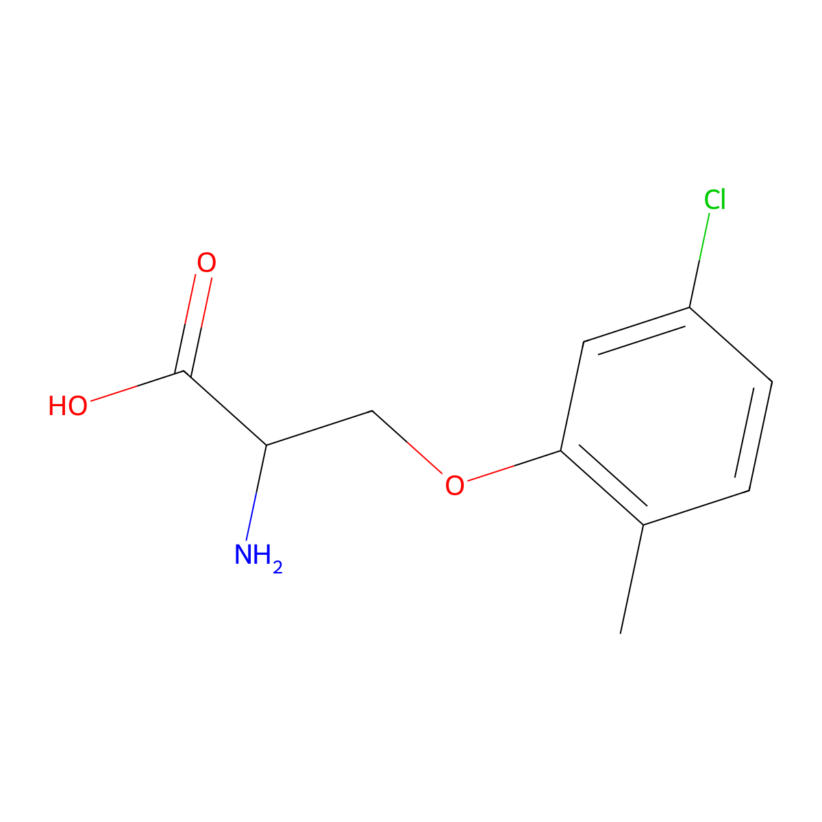 O-(5-Chloro-2-methylphenyl)-L-serine molecular structure, CAS 1509960-71-7