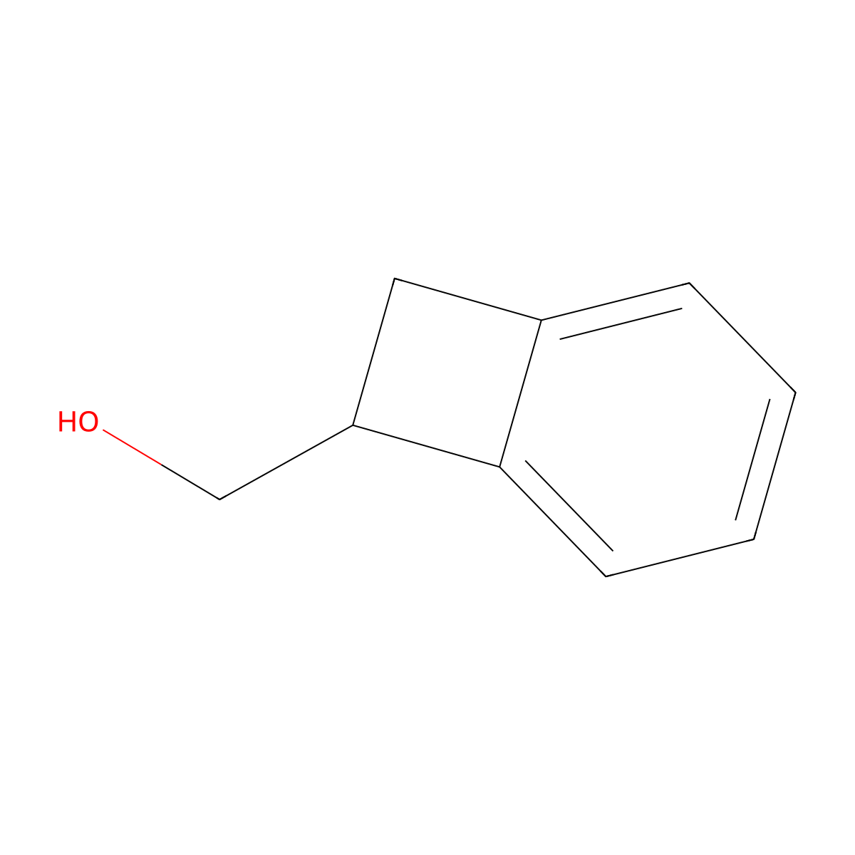Bicyclo[4.2.0]octa-1,3,5-trien-7-ylmethanol molecular structure, CAS 15100-35-3