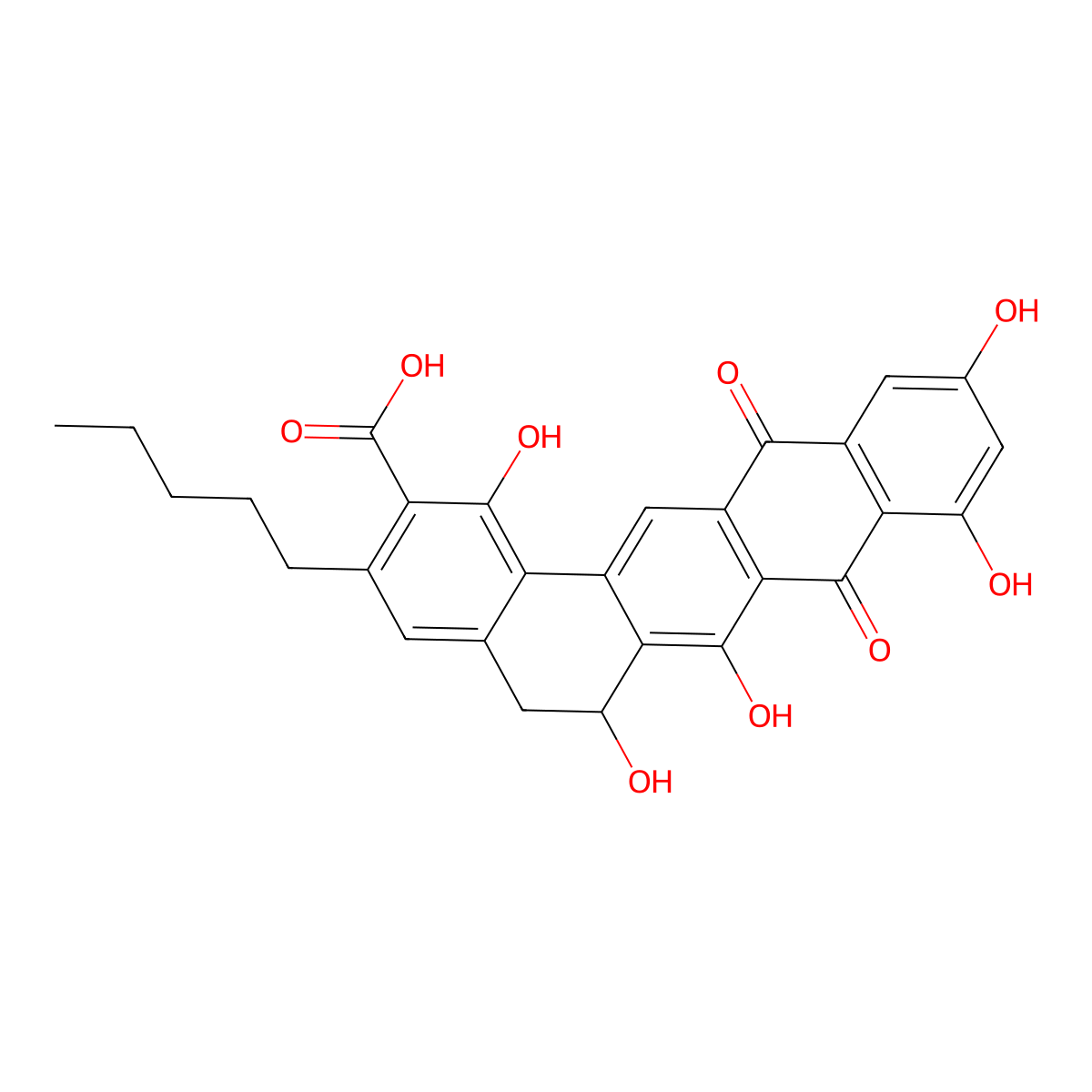Bequinostatin A molecular structure, CAS 151013-37-5