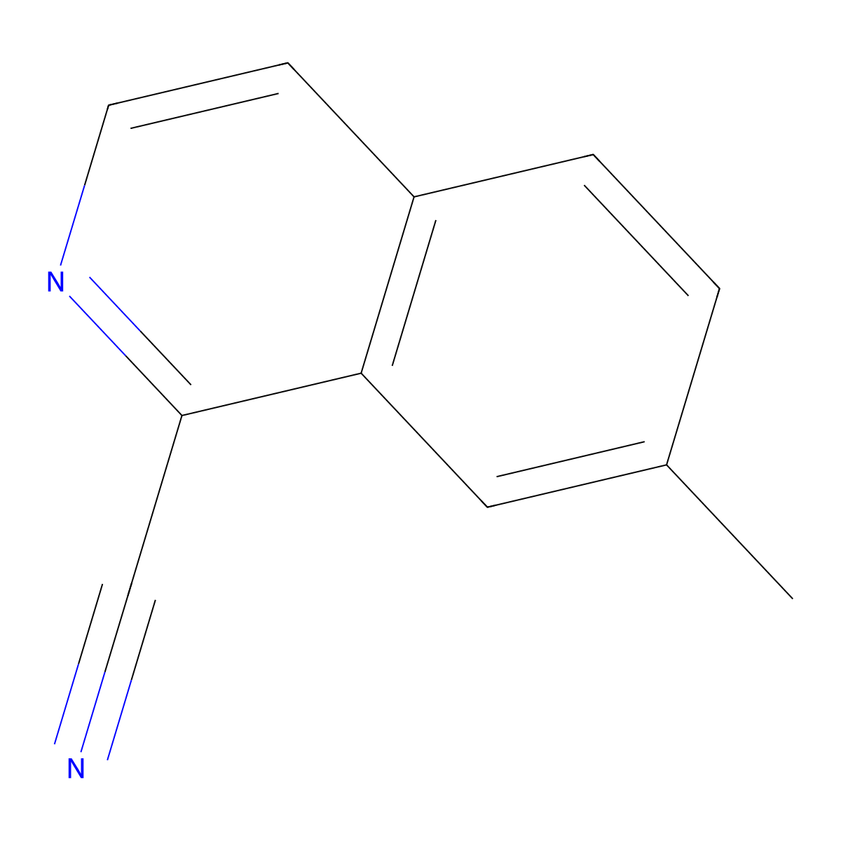 7-Methylisoquinoline-1-carbonitrile molecular structure, CAS 1510278-66-6