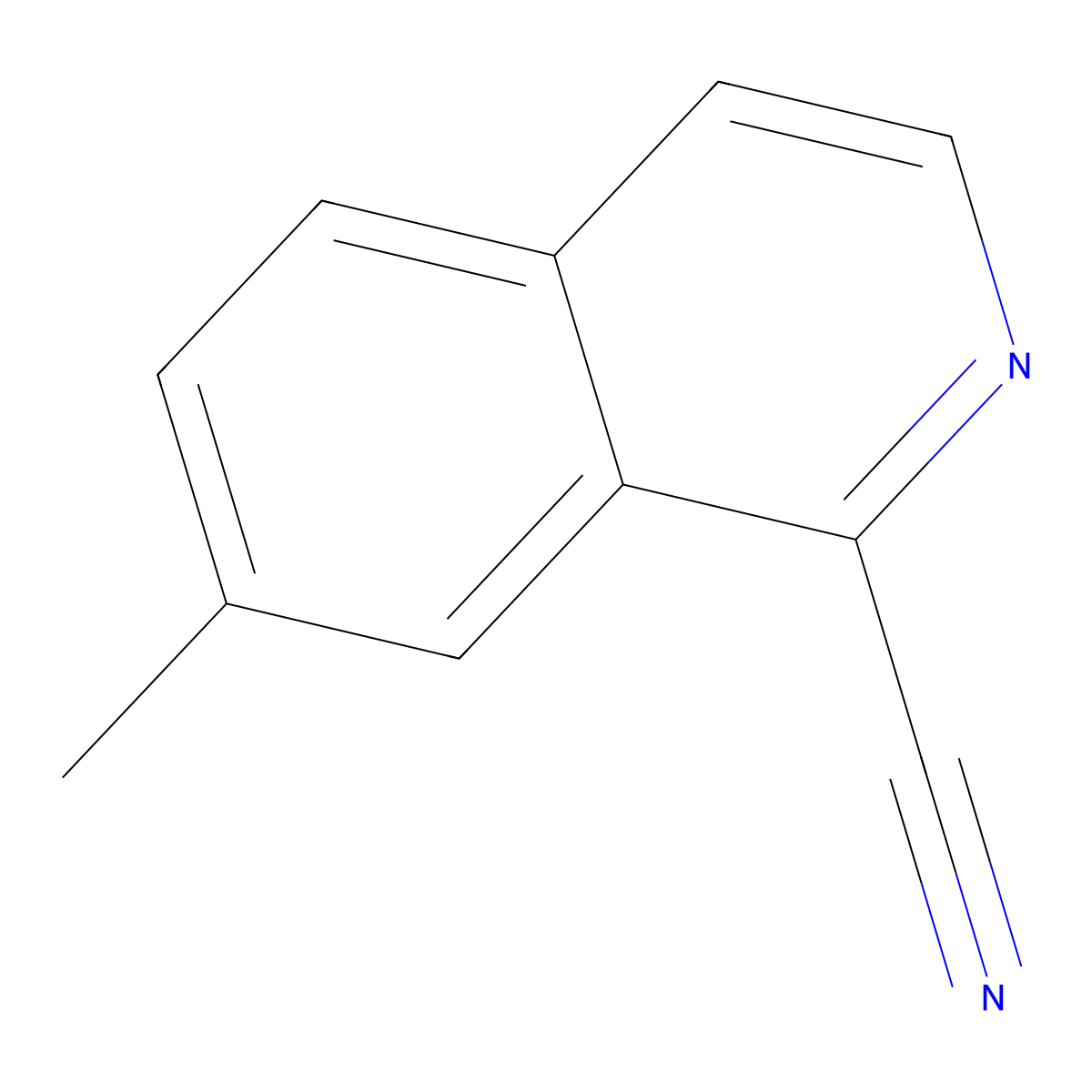 7-Methylisoquinoline-1-carbonitrile molecular structure, CAS 1510278-66-6