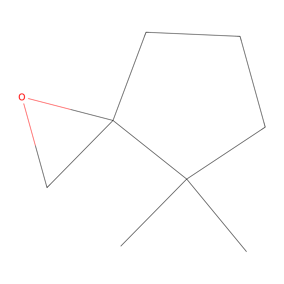 4,4-Dimethyl-1-oxaspiro[2.4]heptane molecular structure, CAS 1510373-36-0