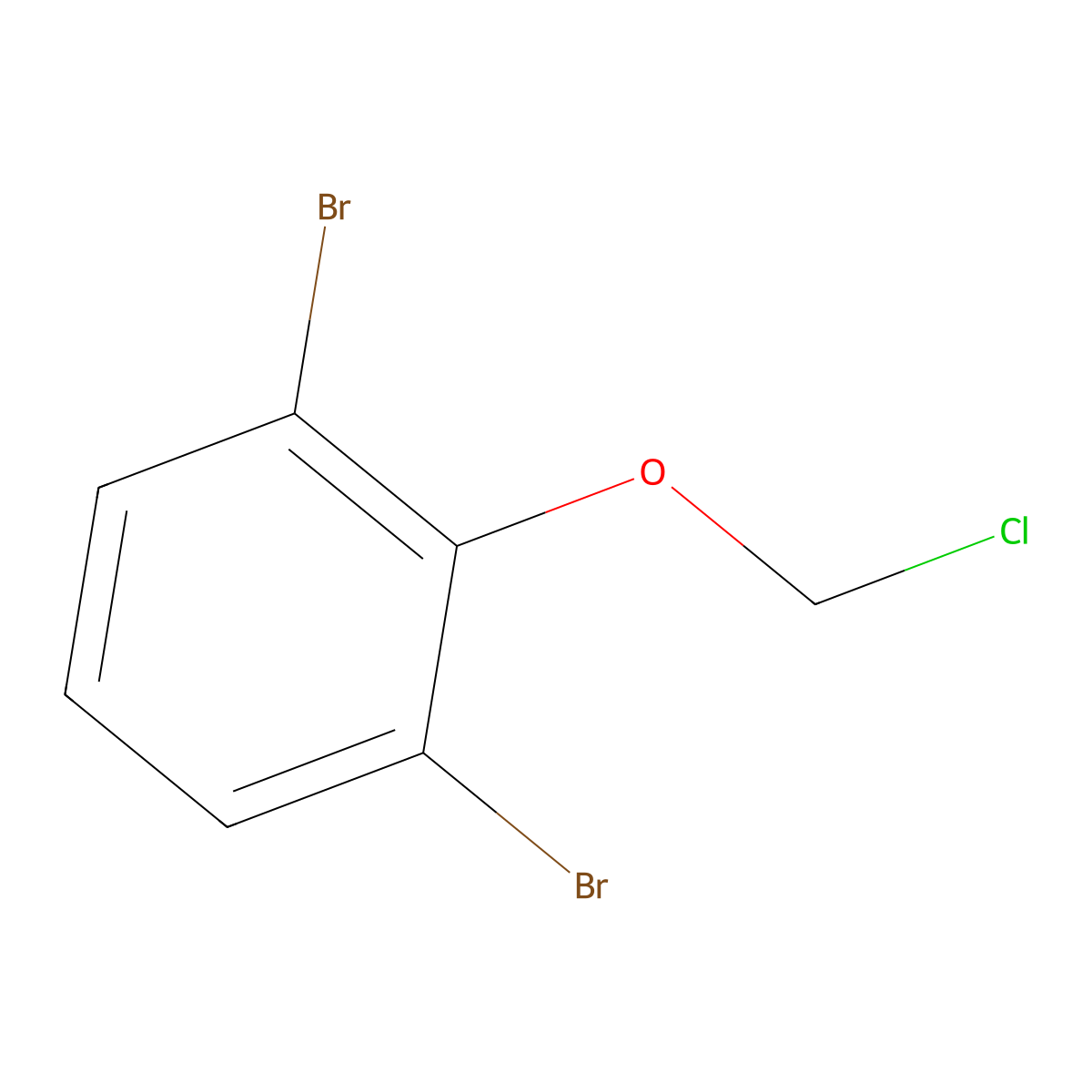 1,3-Dibromo-2-(chloromethoxy)benzene molecular structure, CAS 1510475-19-0