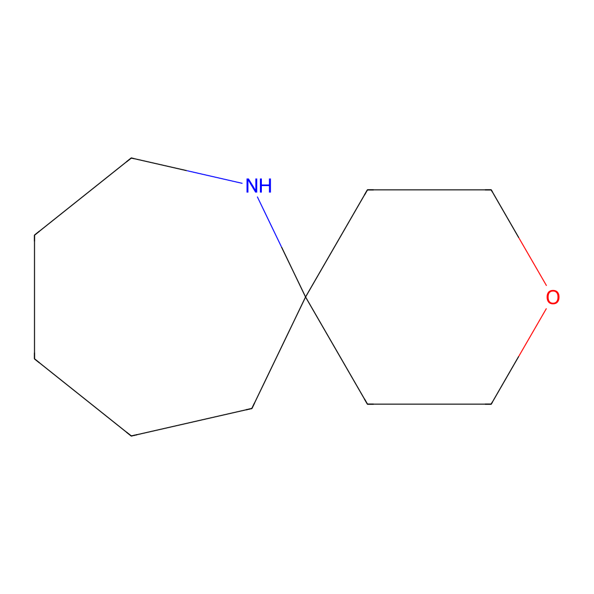 3-Oxa-7-azaspiro[5.6]dodecane molecular structure, CAS 1510501-06-0