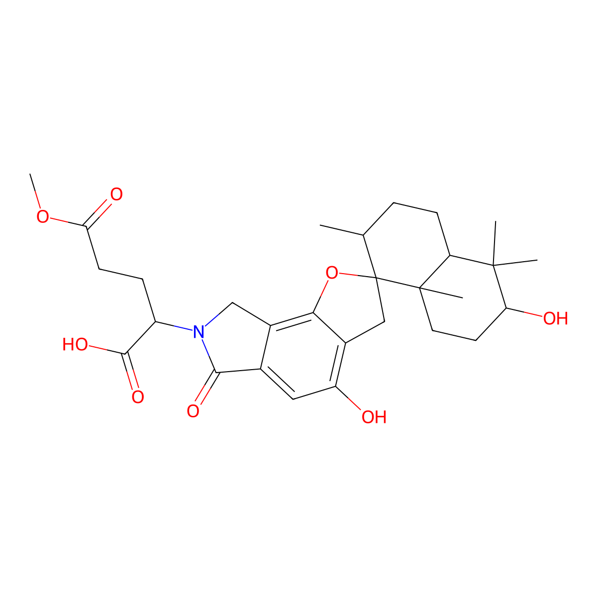 Stachybotrin E molecular structure, CAS 1510813-72-5