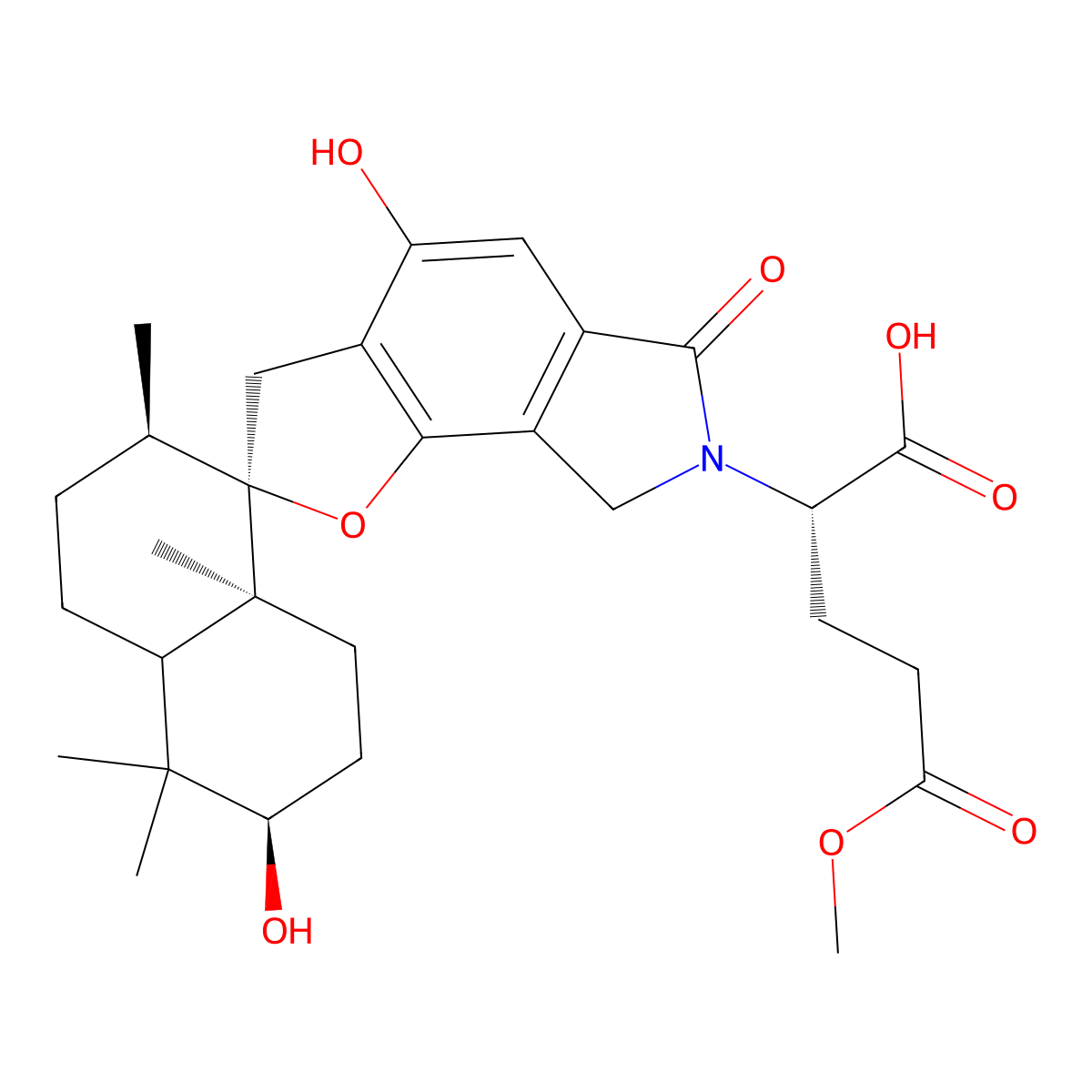 Stachybotrin E molecular structure, CAS 1510813-72-5
