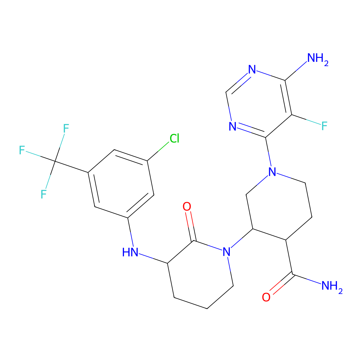 Vecabrutinib molecular structure, CAS 1510829-06-7