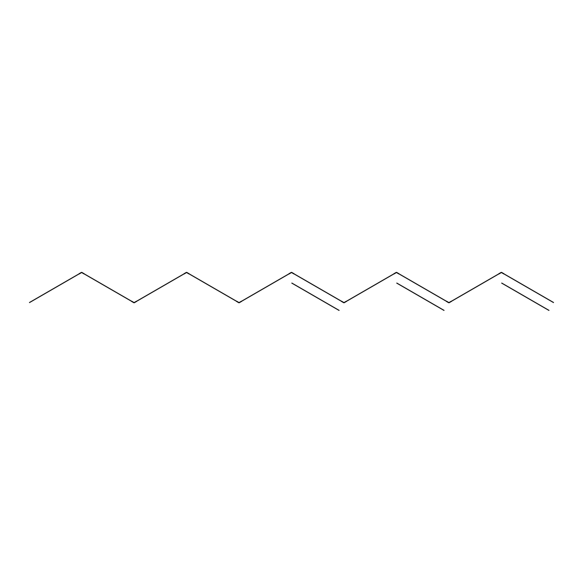 1,3,5-Undecatriene molecular structure, CAS 151123-08-9