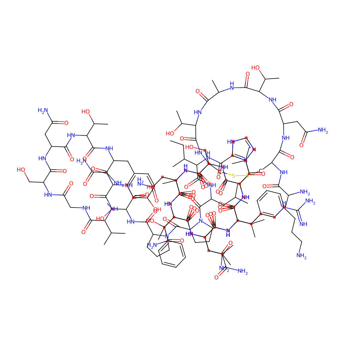 Pramlintide molecular structure, CAS 151126-32-8