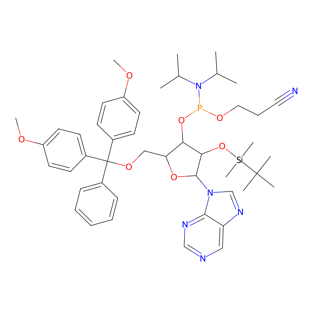 Nebularine cep molecular structure, CAS 151132-95-5