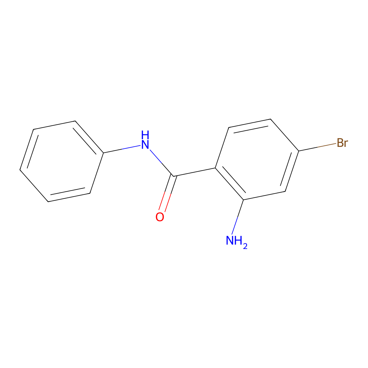 2-Amino-4-bromo-N-phenylbenzamide molecular structure, CAS 1511473-08-7