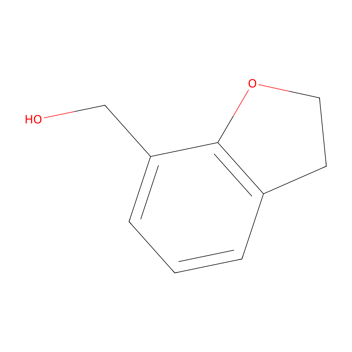(2,3-Dihydro-1-benzofuran-7-yl)methanol molecular structure, CAS 151155-53-2