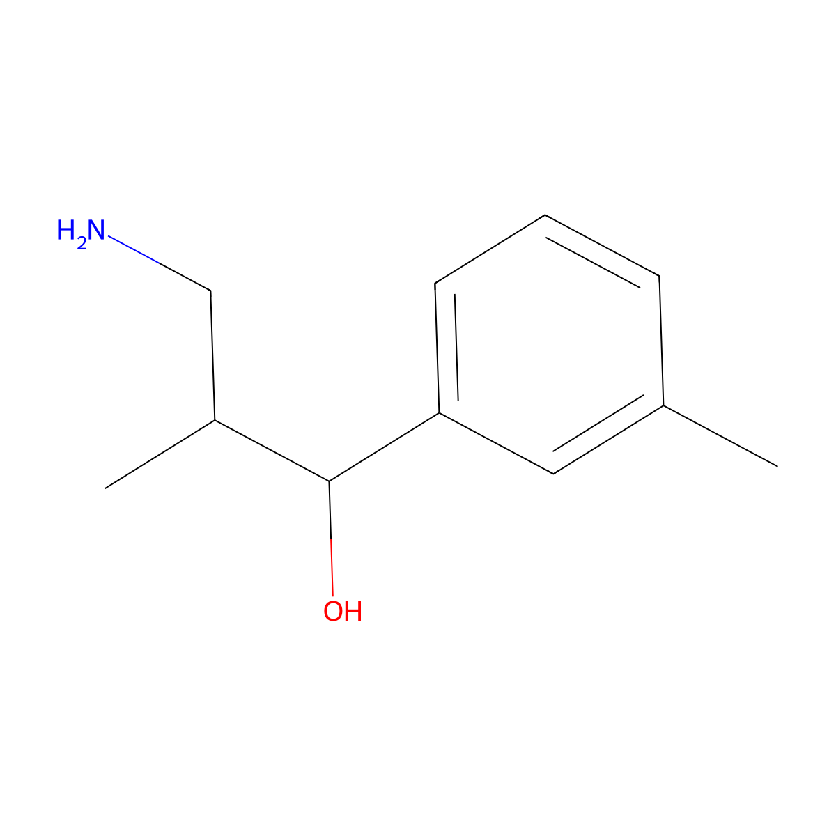 3-Amino-2-methyl-1-(3-methylphenyl)propan-1-ol molecular structure, CAS 1511608-95-9