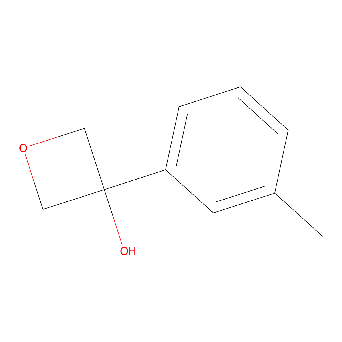 3-(M-Tolyl)oxetan-3-OL molecular structure, CAS 1511615-03-4