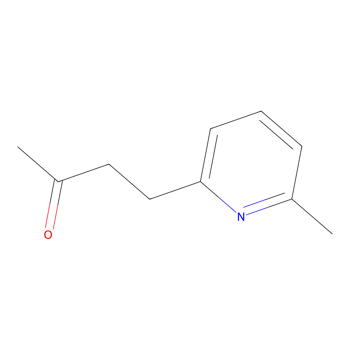 4-(6-Methylpyridin-2-yl)butan-2-one molecular structure, CAS 1511722-79-4