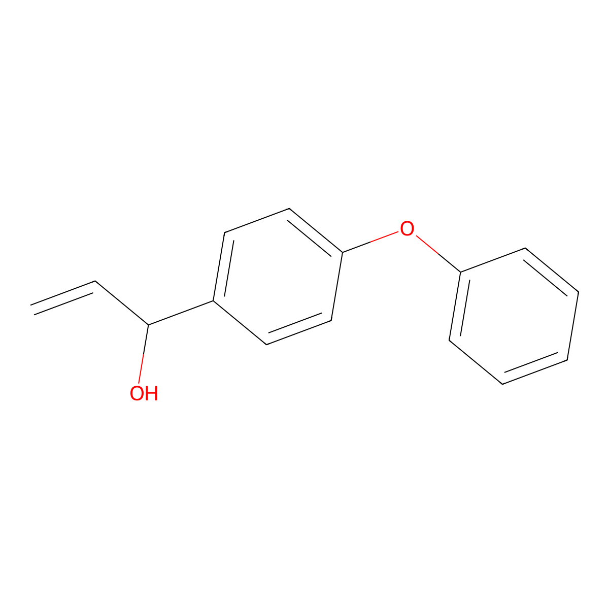1-(4-Phenoxyphenyl)prop-2-en-1-ol molecular structure, CAS 1511807-74-1
