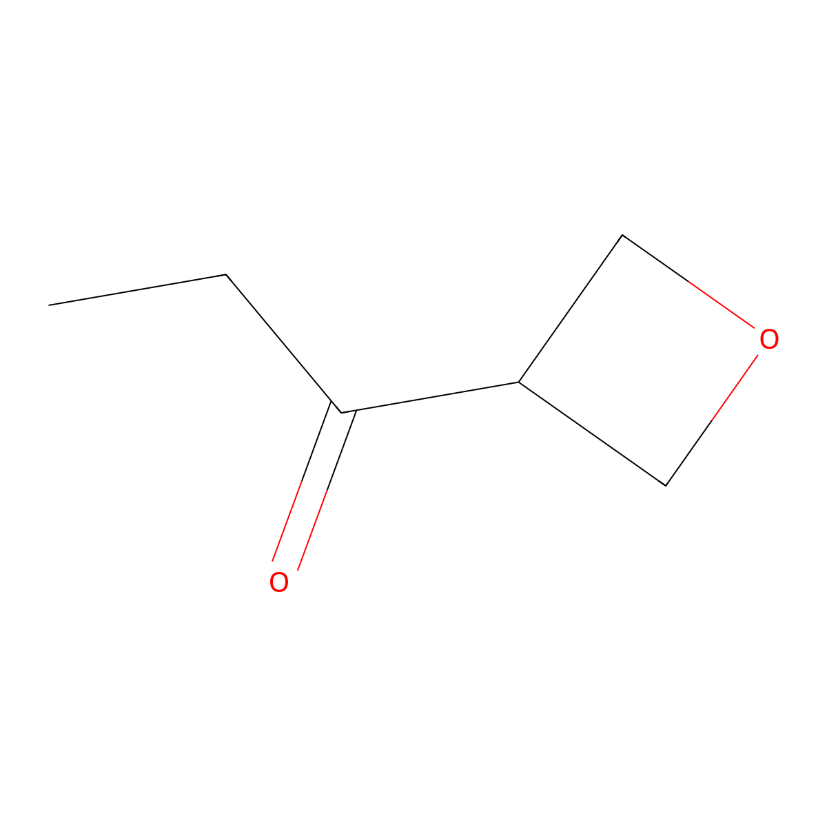 1-(Oxetan-3-yl)propan-1-one molecular structure, CAS 1511912-98-3