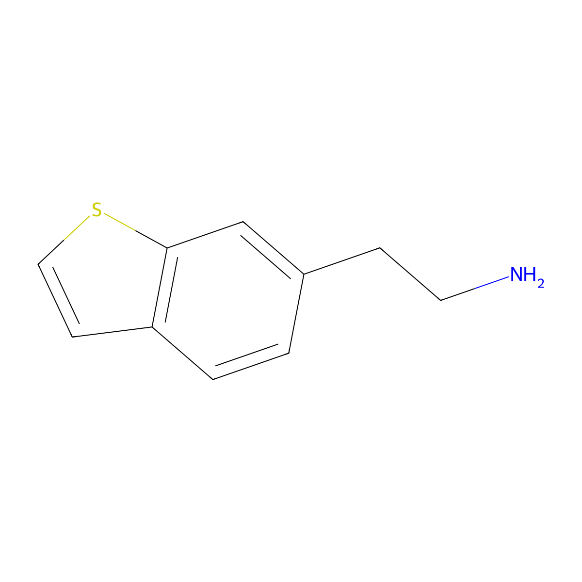 2-(Benzo[b]thiophen-6-yl)ethan-1-amine molecular structure, CAS 1511936-52-9